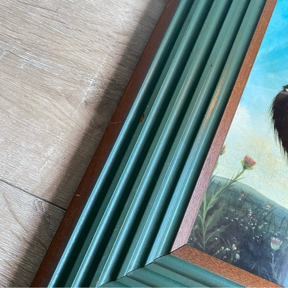 Vintage Paul Stagg Set of 2 framed prints of Scottish Terrier dog & Westie dog - Picture 7 of 8